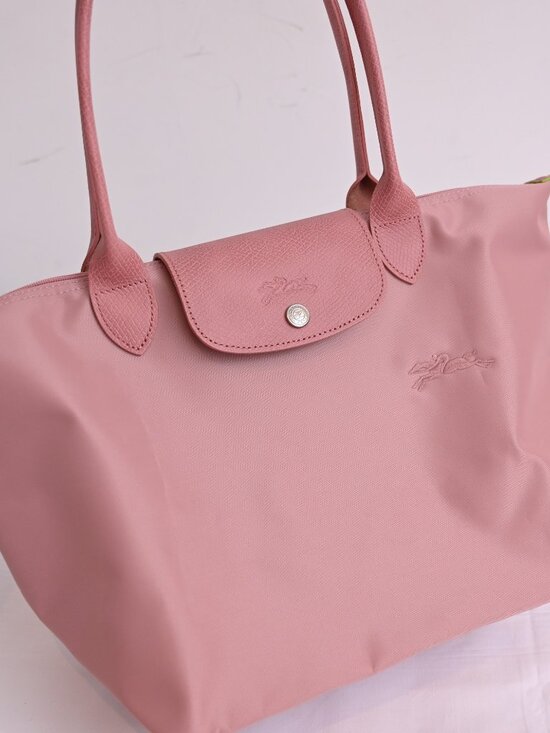 Longchamp Le Pliage Pink Tote Bag - Picture 3 of 9